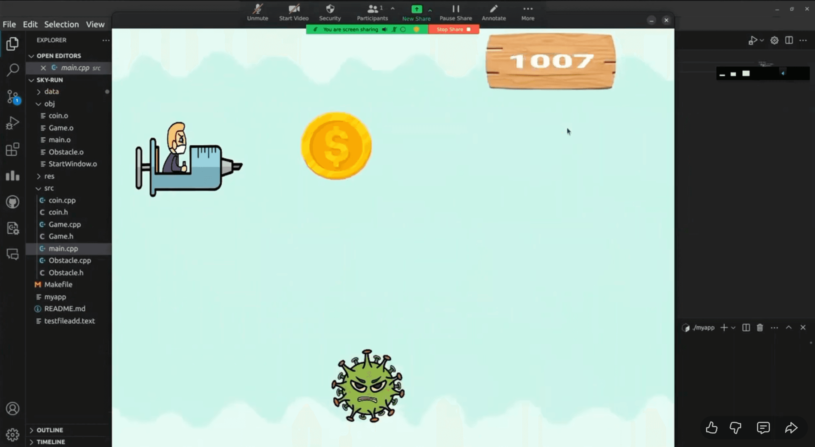 SKY RUN – 2D Adventure Game